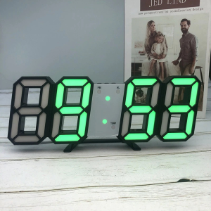 3D LED Digital Table Alarm Clock
