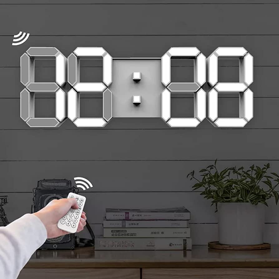 3D LED Digital Table Alarm Clock - Image 4