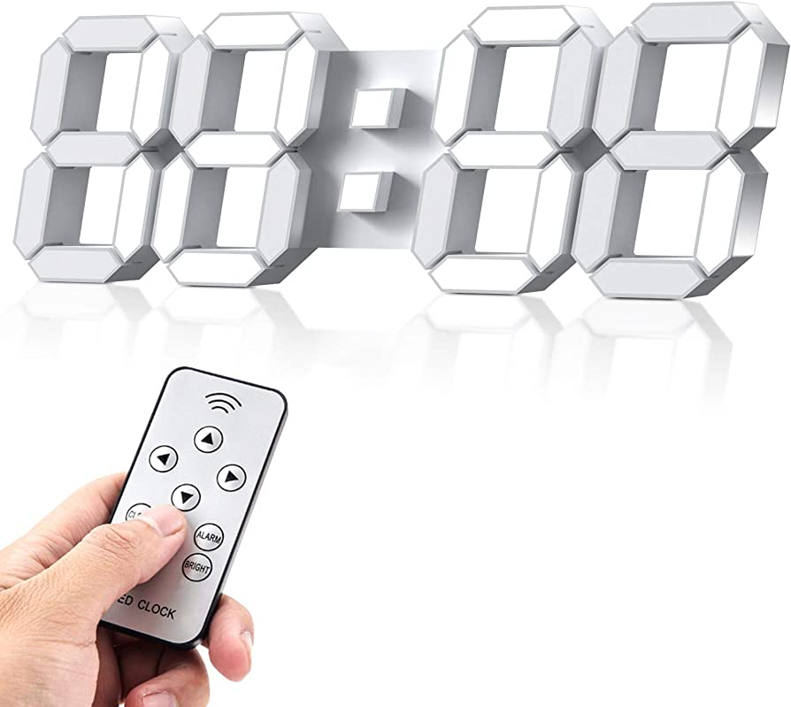 3D LED Digital Table Alarm Clock - Image 5