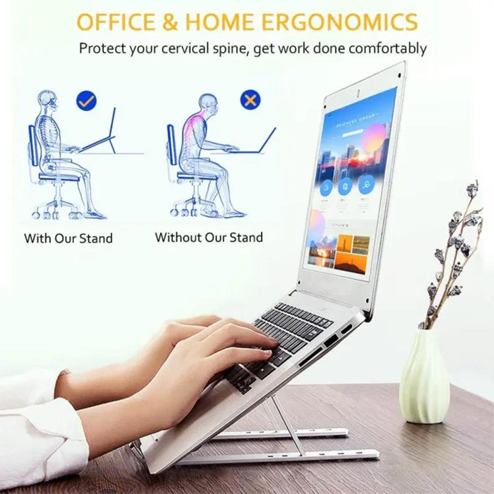 Aluminium Alloy Creative Laptop Stand - Image 2