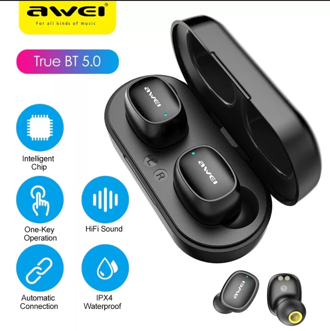 Awei T-13 Bluetooth Earphones - Image 2