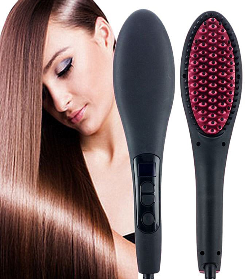 Brush Hair Straightener