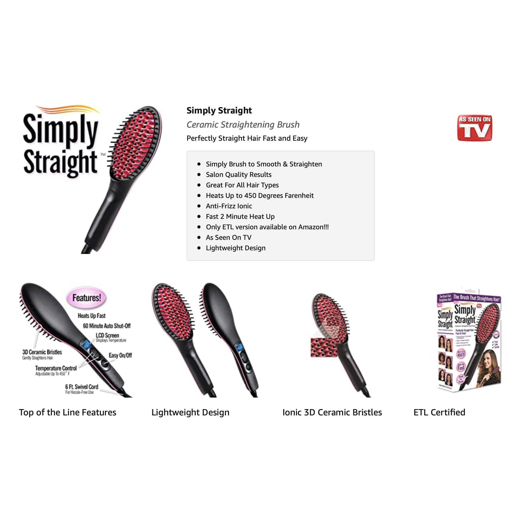 Brush Hair Straightener - Image 4