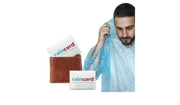 Credit Card Sized Raincoat