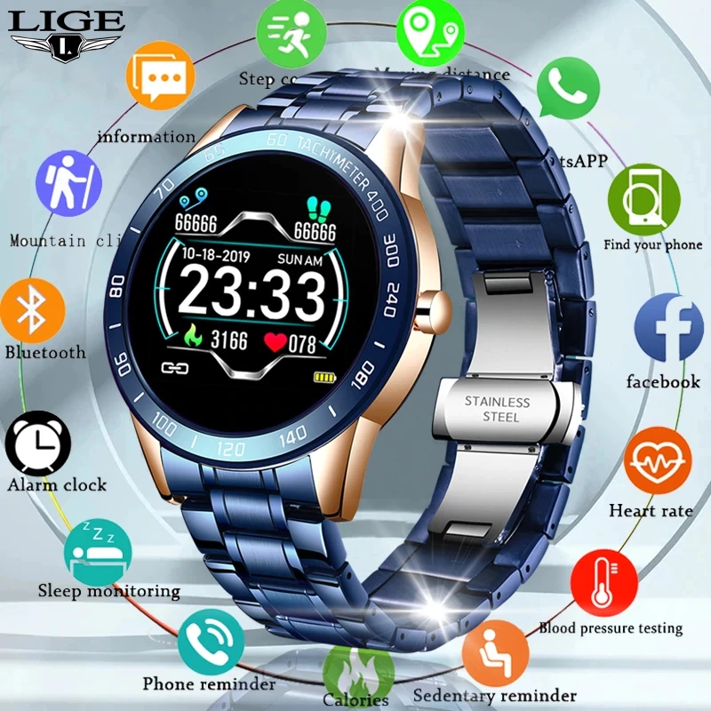 LIGE BW0151A Smart Watch - Image 3