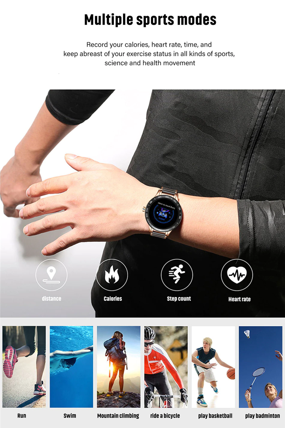 LIGE BW0151A Smart Watch - Image 5