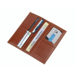 Leather Long Wallet