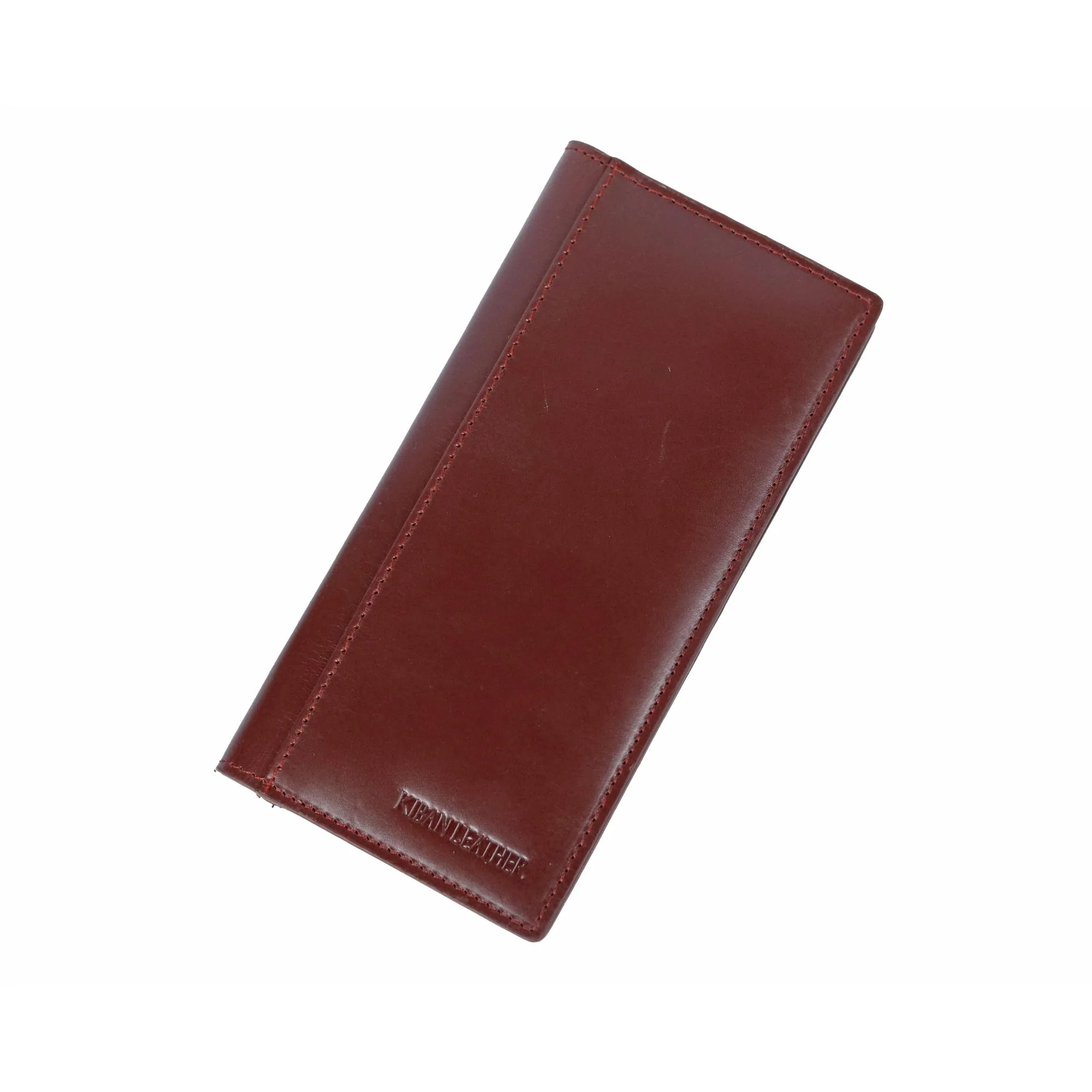 Oil Waxed Leather Long Wallet - Image 2