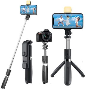 Selfie Stick With Selfie light