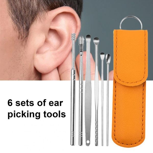 6 pcs Ear Cleaner Set