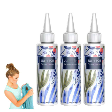 JUE-FISH OIL Stain Cleaner (3.PCS) ডেলিভারি চার্জ ফ্রি